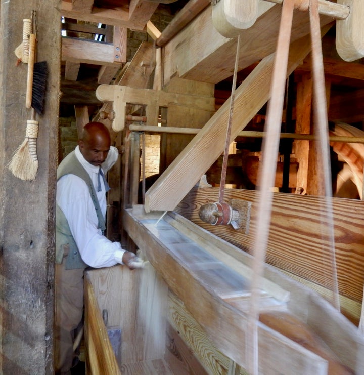 Peter Curtis, miller, George Washingtons Gristmill and Distillery VA