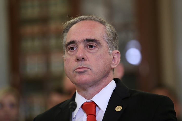 Veterans Affairs Secretary David Shulkin's work trips are under scrutiny.