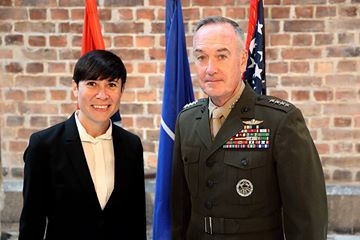 Defense Minister Søreide meeting with General Joseph Dunford