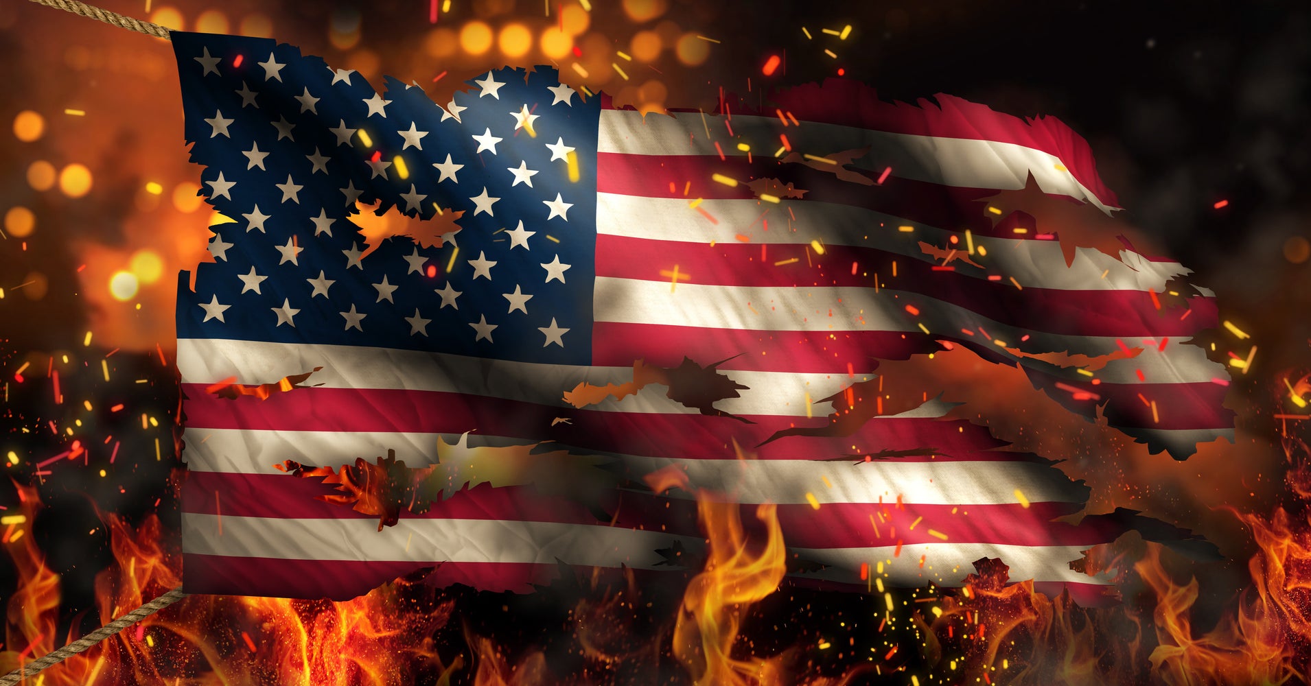 Trump Supporters Share Fake Photo Of NFL Player Burning The Flag HuffPost