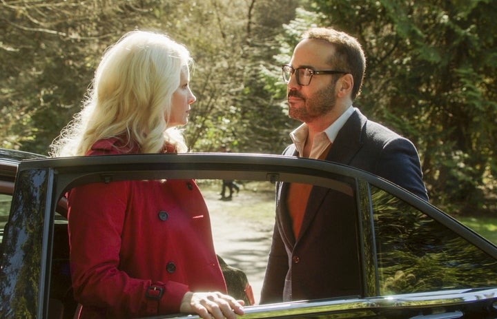<p>Monica Potter and Jeremy PIven.</p>