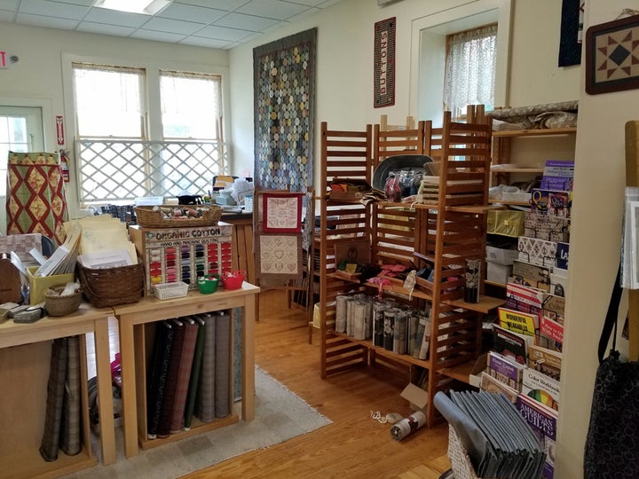 Pinwheels on Main Street (quilt shop)