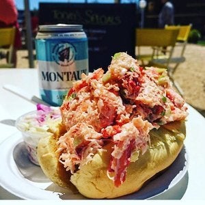 Lobster roll - Clam Bar on Montauk Highway www.clambarhamptons.com