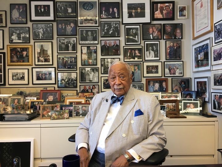 The Honorable David N. Dinkins, 106th Mayor of New York City (1990-93), in his office at Columbia University. He has taught at Columbia’s School of International and Public Affairs since 1994.