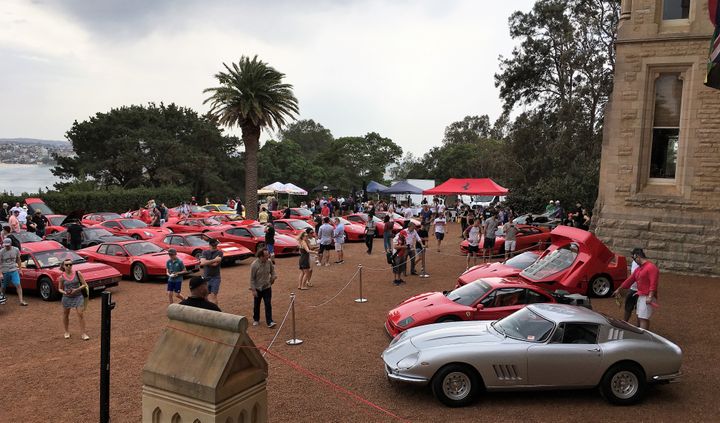 An overview of the Ferrari Concours d’Elegance event held at St Patrick’s in Manly, Sydney.
