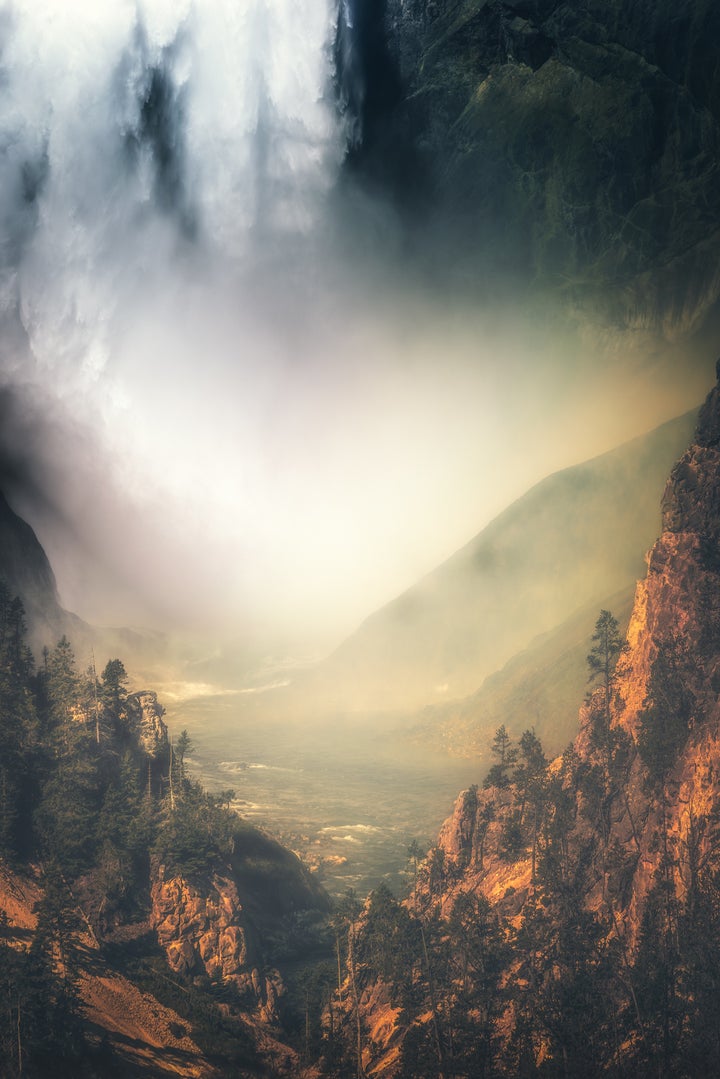 The Grand Canyon of the Yellowstone; Lower Yosemite Falls