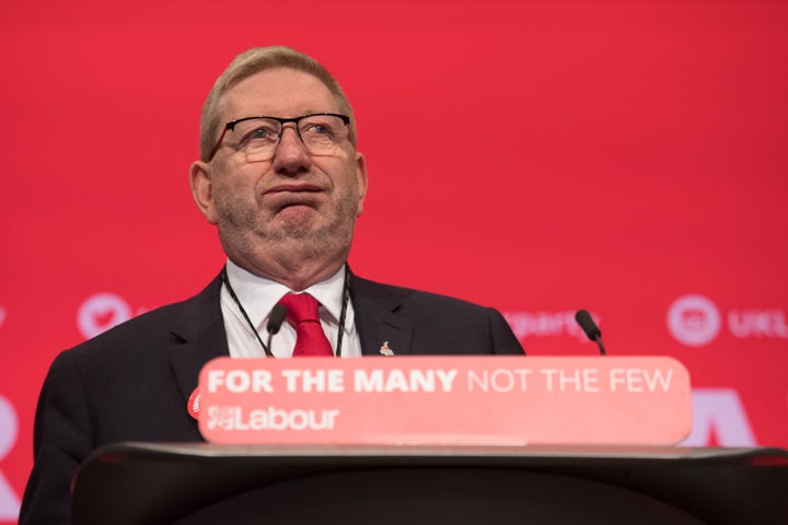 Unite general secretary Len McCluskey