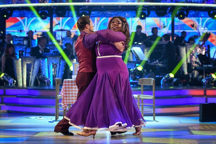 Chizzy Akudolu and Pasha Kovalev in action