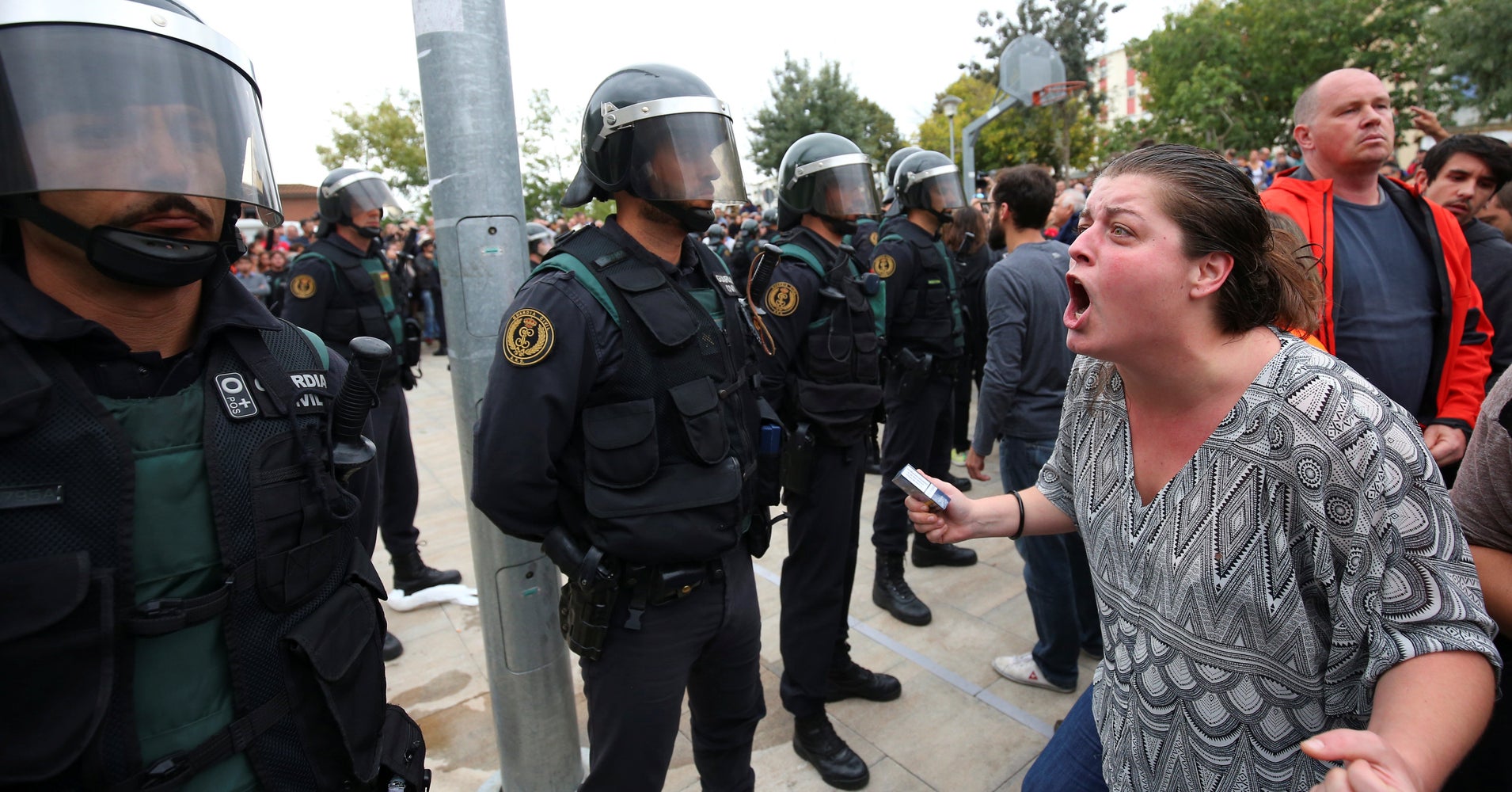 Catalonia Votes On Independence Despite Police Crackdown