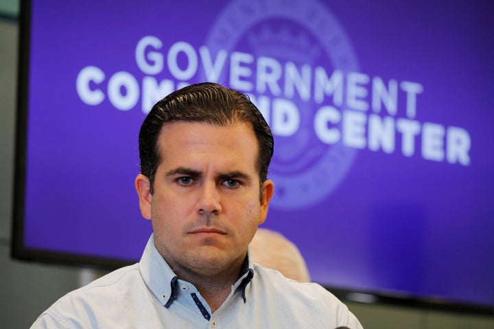 Puerto Rico Gov. Ricardo Rossello