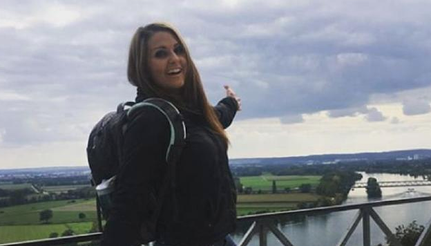 Erin Macke in Germany.