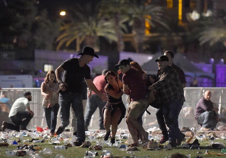 50 people are dead and more than 200 injured after a gunman opened fire on concertgoers in Las Vegas