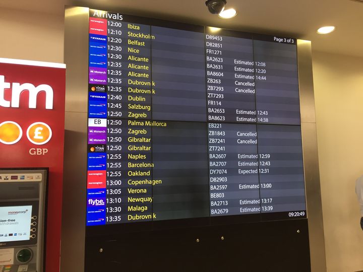 All Monarch Airlines flights have been cancelled.