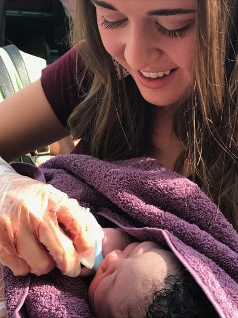 Caris Lockwood is a 24-year-old labor and delivery nurse who has worked at Piedmont Atlanta Hospital for two years.