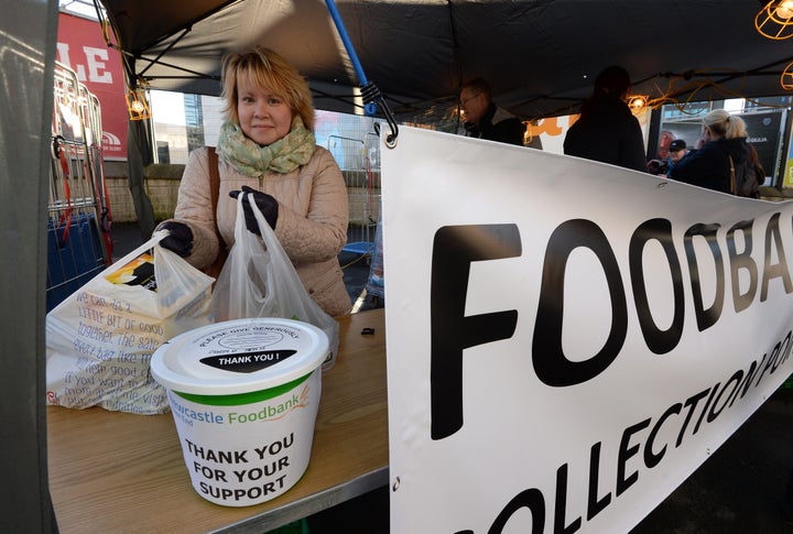 Foodbank use is growing across the UK 