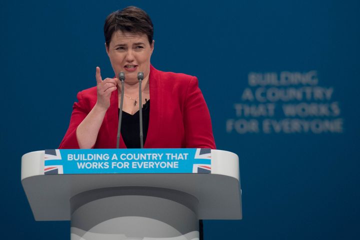 Scottish Tory leader Ruth Davidson.