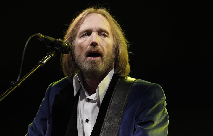 <strong>Tom Petty and the Heartbreakers perform on the Big Top stage at the Isle of Wight Festival.</strong>