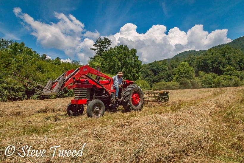 <em>Hay Day, Shot # 2</em> Whiterock Community, Madison County, North Carolina.