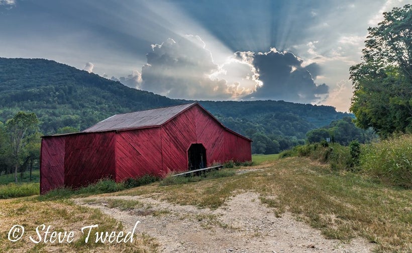 <em>The Franklin Barn</em>, Hot Springs, NC.