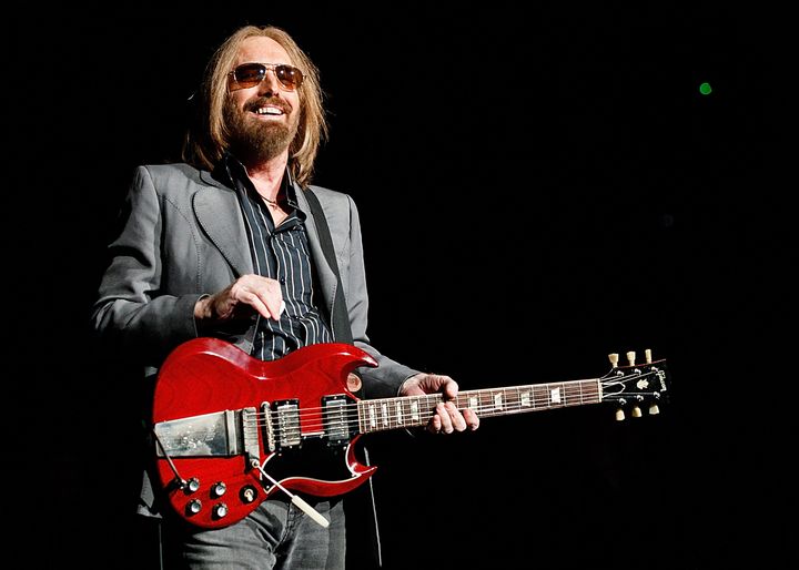 Tom Petty performing earlier this year