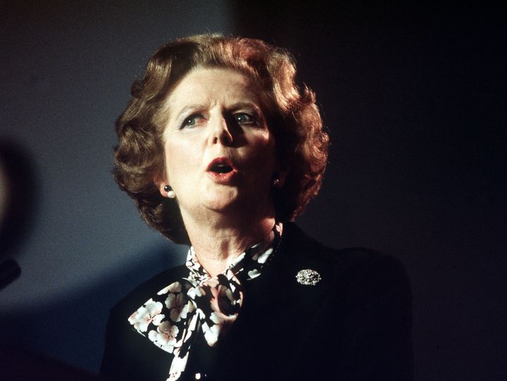 <strong>Former PM Margaret Thatcher.</strong>