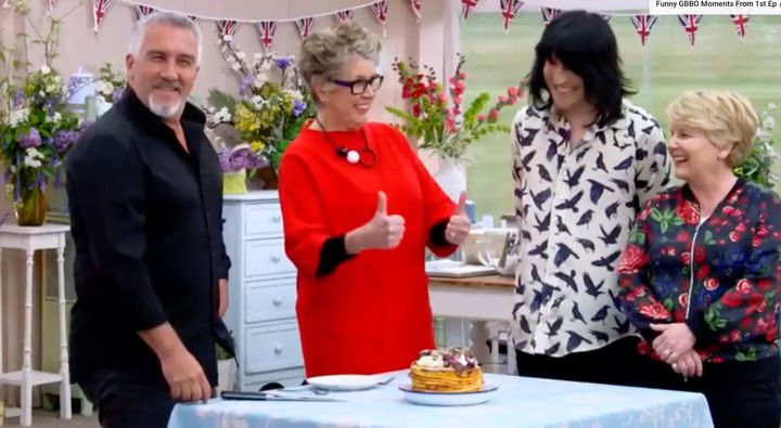 GBBO: Cake Week.