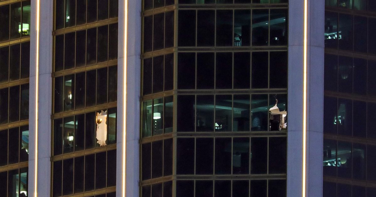 Inside Las Vegas Shooter Stephen Paddock’s Sniper Nest | HuffPost UK News