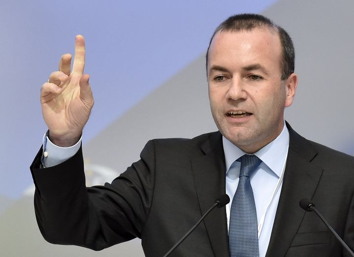 Manfred Weber, chairman of the European People's Party, the largest in Strasbourg
