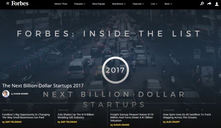  Forbes debuts fresh content, all day every day, Photo Credit. 