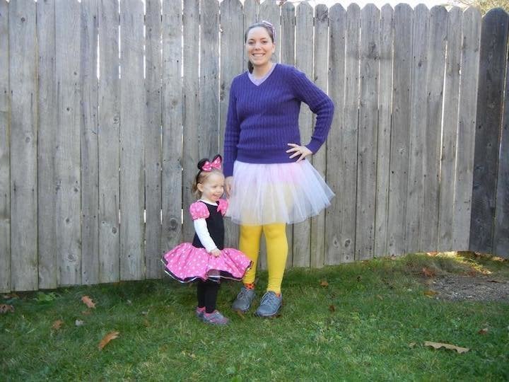 homemade daisy duck costume