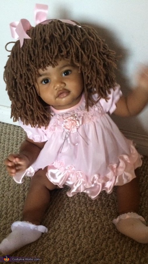 cabbage patch doll halloween costume for baby