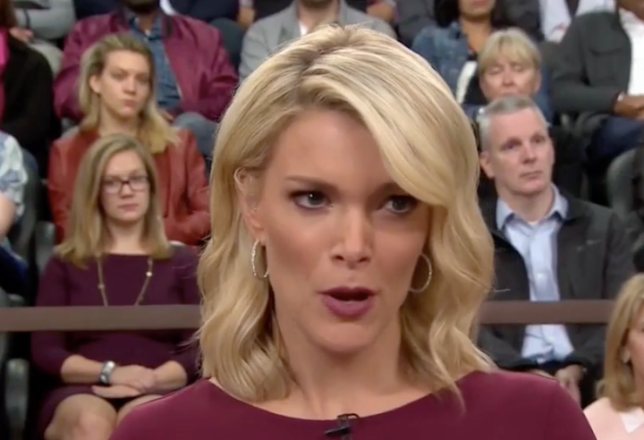 NBC Today Show host Megyn Kelly telling Tom Brokaw that they need to wrap up.