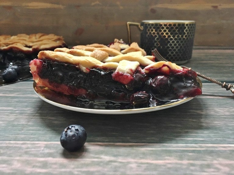 The Best Blueberry Pie... Ever! (Gluten-Free/Paleo/Vegan)