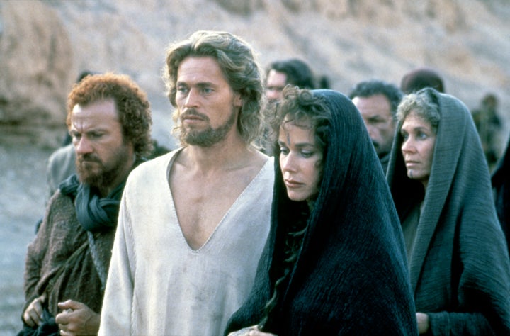 Harvey Keitel, Willem Dafoe and Barbara Hershey star in "The Last Temptation of Christ," released in 1988.