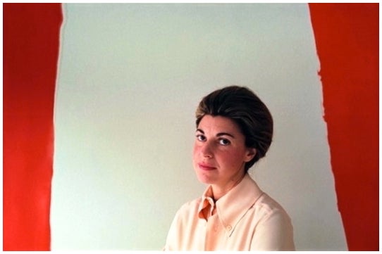 <p>Helen Frankenthaler – with <em>Summer Banner</em></p>