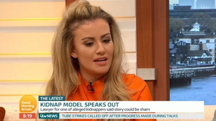 Chloe Ayling has defended profiting from her alleged kidnapping ordeal 