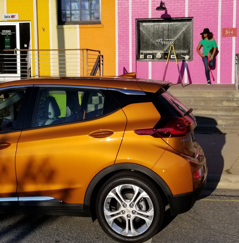 Chevy Bolt AV, Kimberly Lachelle, Asheville Arts District