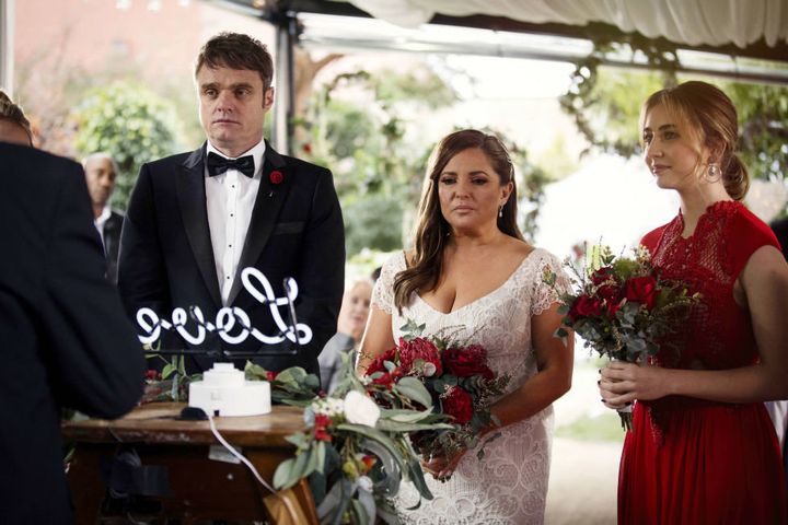 Terese and Gary's wedding will not run smoothly