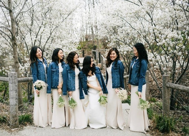 bridesmaid leather jackets