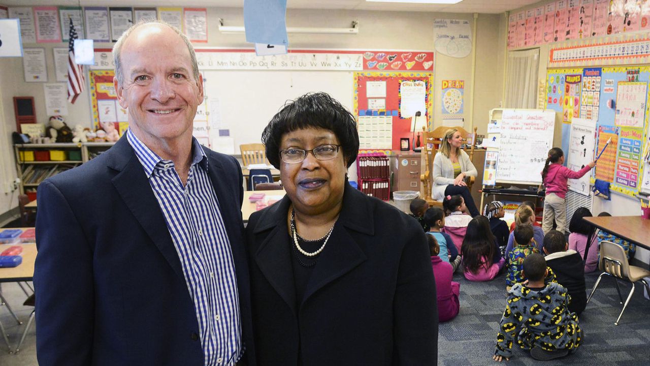 Mark GiaQuinta, former president of the FWCS board, and Wendy Robinson, superintendent of FWCS, are united in their concern that voucher schools are undermining true integration.