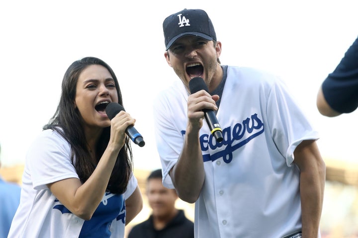 Kunis and her husband, Ashton Kutcher, have two kids, 3-year-old Wyatt and 10-month-old Dimitri. 