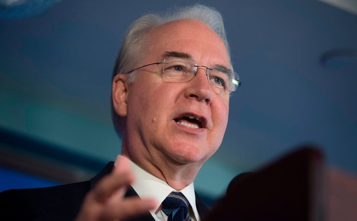 Tom Price resigned as secretary of Health and Human Services after Politico reported he had been taking private jets for gove