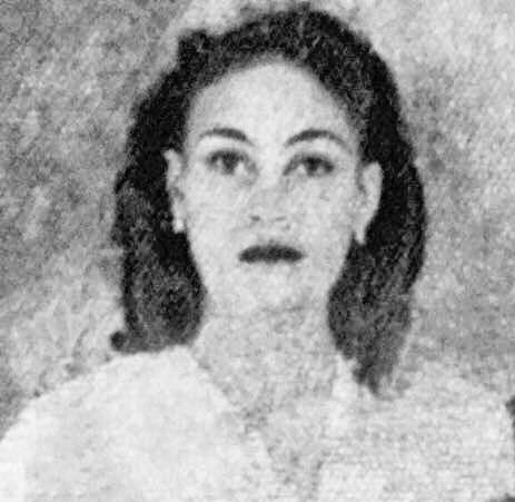 Anadilia Jiménez (Aleja) at the time of the genocide.