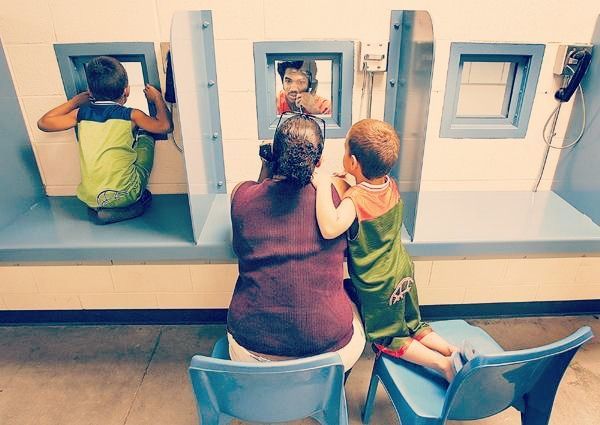 <p>2.7 million children in the U.S. have at least one parent in prison.</p>