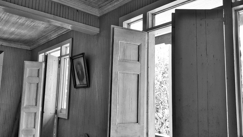 My grandmother’s house in Ranchete, Dominican Republic.