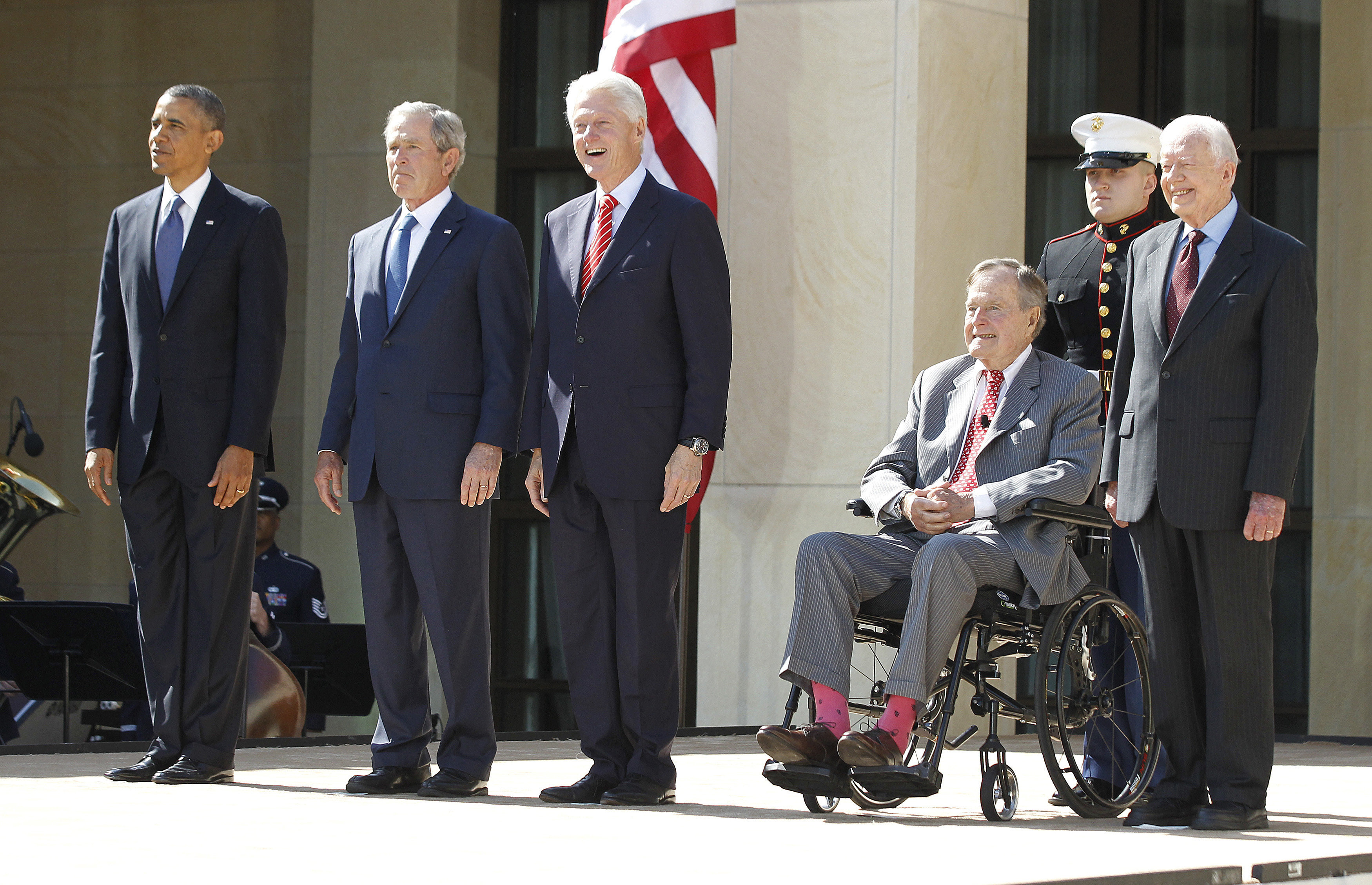 The president of the united states. 5 Президентов США В одном кадре.