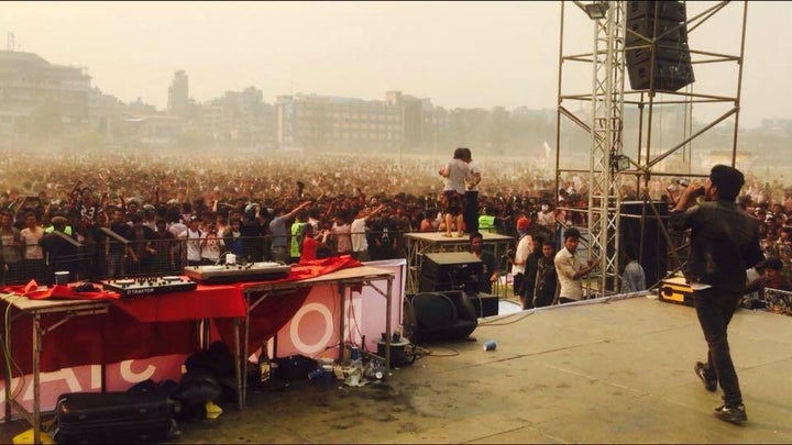 Prakash is performing in Kathmandu.