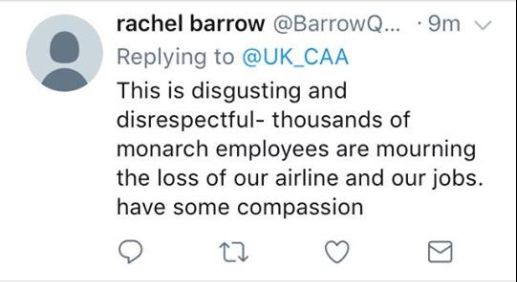'Thousands of Monarch employees are mourning' 