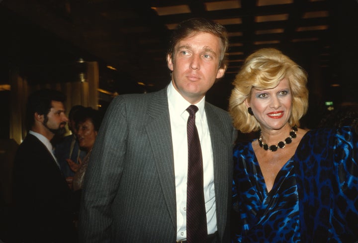  Donald Trump and Ivana Trump in September 1984.