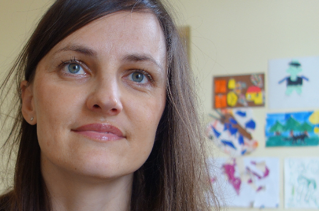 Kaja Sajovic journalist for RTV-Slovenia